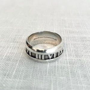 COPY - Tiffany & Co Sterling Silver Atlas Ring Size 8